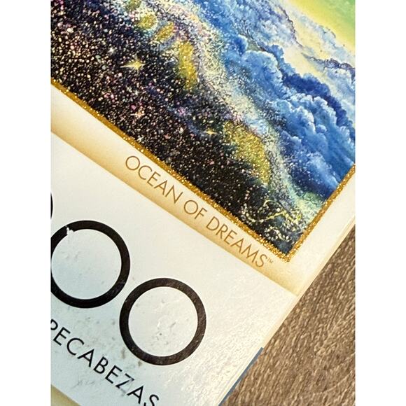 Josephine Wall Glitter Edition Ocean of Dreams 1000 Piece Jigsaw Puzzle Fairies - Picture 3 of 8